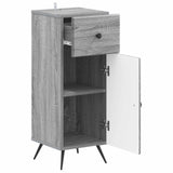 Bathroom Storage Cainet BREDA Grey Sonoma 30 x 31 x 80 cm 897491