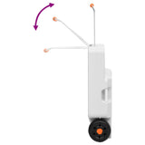 Wheeled Water Tank for Camping 30 L Grey 154416