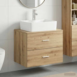 Bathroom Furniture Set Artisan Oak Engineered Wood 3404389