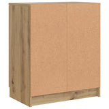 Shoe Cabinet Artisian Oak 59x35x70 cm Engineered Wood 856990