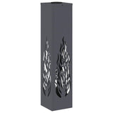 Solar LED Pathway Light 2 pcs Anthracite Cold Rolled Steel 879802
