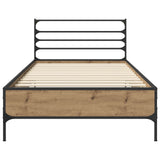 Bed Frame Artisian Oak 80 x 200 cm Engineered Wood 8009118