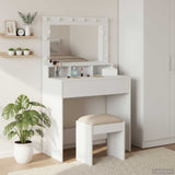 Dressing Table White 78.5 x 41 x 135 cm Engineered Wood 865109