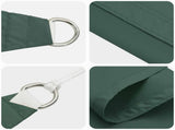 Sun Shade Sail Dark Green 2 x 6 m 100% Polyester Oxford 42031016