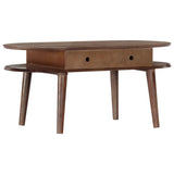 Coffee Table 100x50x46 cm Solid Acacia Wood 282873