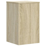 ZNTS Plant Stands 2 pcs Sonoma Oak 30x30x50 cm Engineered wood 852917