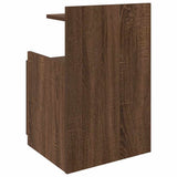 Bedside Cabinets 2 pcs with 2 Drawers Brown Oak 40x36.5x62 cm 858645
