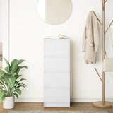 Sideboard White 37,5x35x99 cm Engineered Wood 861697