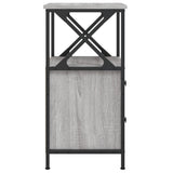 Bedside Cabinets 2 pcs Grey Sonoma 34x35.5x70 cm Engineered Wood 825950