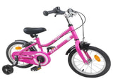 Kids Bike 16 Inches for 4-6 Years Old Pink Black 42009242