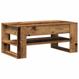 Coffee Table Old Wood 102 x 55 x 45 cm Engineered Wood 862727
