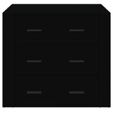 Sideboard Black 80x33x70 cm Engineered Wood 816577