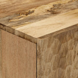 Side Cabinet 40x33x75 cm Solid Wood Mango 356915