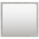 3 Piece Bathroom Furniture Set Concrete Grey Engineered Wood 3324867