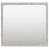 ZNTS 3 Piece Bathroom Furniture Set Concrete Grey Engineered Wood 3324867