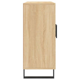 Sideboard Sonoma Oak 90x34x80 cm Engineered Wood 828135