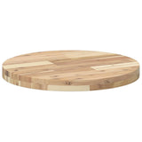 Table Top Round 50x4 cm Solid Wood Acacia 4008689