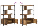 Bookcase 76.5 x 30 x 154.5 cm Engineered Wood 882149