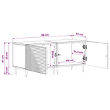 TV Cabinet Old Wood Engineered Wood 896903