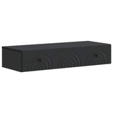 Wall-Mounted Side Table Wall-mounted Black 87.5 x 34.5 x 17 cm 898156