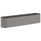 Raised Garden Bed Weathering Steel 200 x 40x 40 cm 8011697