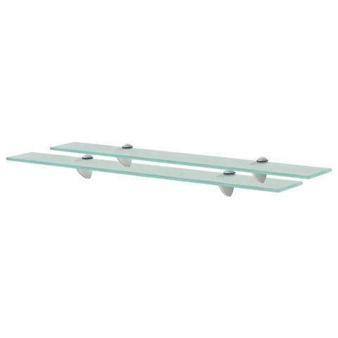 Floating Shelves 2 pcs Glass 70x20 cm 8 mm 3051522