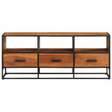 TV Cabinet 110x30x45 cm Solid Acacia Wood 327450