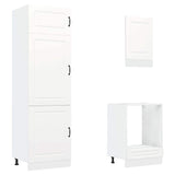 7 Piece Kitchen Cabinet Set Kalmar White Engineered Wood 3314761