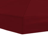Gazebo Canopy Cover 6 x 3 m Burgundy Polyester 190 900408