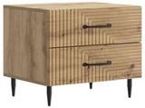Bedside Cabinet 2 pcs Artisan Oak 43 x 34.5 x 47.5 cm 894774