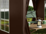 2 x 2 m Garden Pop Up Gazebo, Wedding Party Tent Marquee, Water Resistant Awning Canopy with T3398P314112