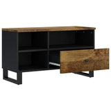 TV Cabinet 80x33x46 cm Solid Wood Mango&Engineered Wood 351977