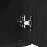 Sideboard Black Oak 60 x 35 x 70 cm Engineered Wood 862593