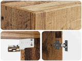 Cabinet Set 2 pcs Old Wood Engineered Wood 3416455