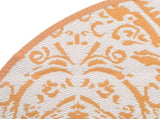 Outdoor Carpet ARAKIL Orange and White 200 cm PP 368508
