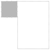 Dog Kennel Silver 8.47 m Steel 3082219