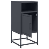 Bedside Cabinet Anthracite 36x39x78 cm Steel 846570