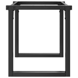 Coffee Table Legs O-Frame 80x40x43 cm Steel 357876
