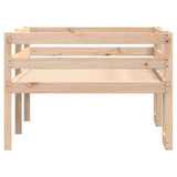 Kids' Bed Frame without Mattress 90x200 cm Solid Wood Pine 846864