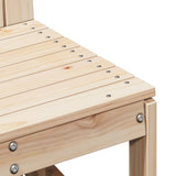 3 Piece Garden Lounge Set Solid Wood Pine 832620