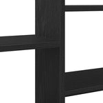 ZNTS Wall Shelf Black Oak 167.5x18x68 cm Engineered Wood 868075