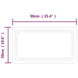 LED Bathroom Mirror 50x90 cm 3154098