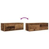 TV Cabinets 2 pcs Old Wood 80x31x25.5 cm Engineered Wood 861523