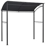 BBQ Gazebo 215x150x220 cm Anthracite Steel 48603