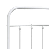 Metal Replace Headboard White 160 cm 352662