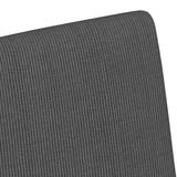 Dining Chairs with Wheels 2 pcs Dark grey 57 x 66 x 94 cm 42017802