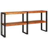 Console Table Brown 160 x 33 x 75 cm Solid acacia wood 4104740
