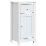 Bathroom Cabinet BERG White 40x34x80 cm Solid Wood Pine 358540
