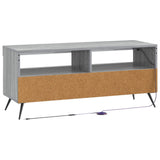 LED TV Cabinet Grey Sonoma Engineered Wood 897651