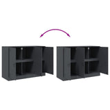 Sideboard Anthracite 99x39x73 cm Steel 841723
